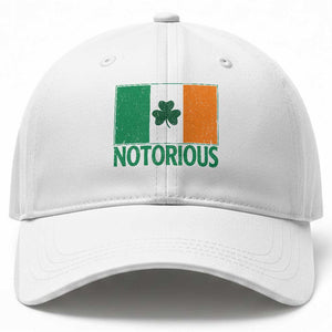 Irish Pride Boxing Fighting Notorious Baseball Cap Vintage Ireland Flag Irish Retro Throwback TS10 Print Your Wear