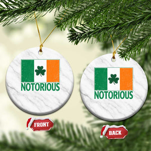 Irish Pride Boxing Fighting Notorious Ceramic Ornament Vintage Ireland Flag Irish Retro Throwback TS10 1pc White Marble Print Your Wear