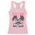 Daddy's Home Racerback Tank Top Funny Trump Pink 47th President Eagle US American Flag Coquette Bow TS10 Light Pink Print Your Wear