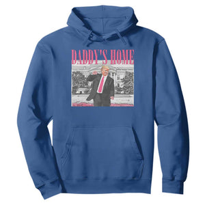 Daddy's Home Hoodie Funny Trump Pink 2024 Take America Back 2024 White House TS10 Royal Blue Print Your Wear