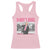 Daddy's Home Racerback Tank Top Funny Trump Pink 2024 Take America Back 2024 White House TS10 Light Pink Print Your Wear