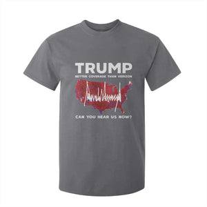 Trump Won 2024 T Shirt For Kid Better Coverage Than Verizon Politics 47Th President '24 Election TS10 Charcoal Print Your Wear