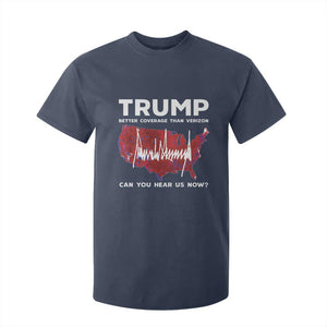 Trump Won 2024 T Shirt For Kid Better Coverage Than Verizon Politics 47Th President '24 Election TS10 Navy Print Your Wear