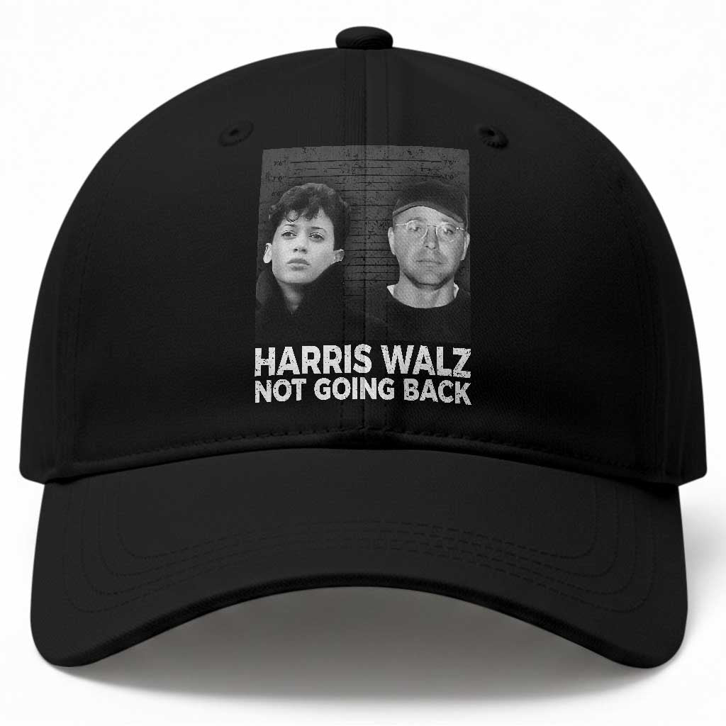 Harris Walz Baseball Cap Vintage We Are Not Going Back TS10 Print Your Wear