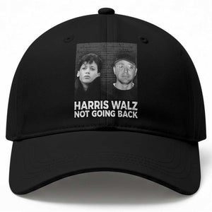 Harris Walz Baseball Cap Vintage We Are Not Going Back TS10 Print Your Wear