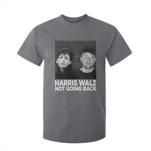Harris Walz T Shirt For Kid Vintage We Are Not Going Back TS10 Charcoal Print Your Wear