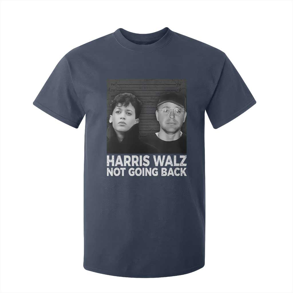 Harris Walz T Shirt For Kid Vintage We Are Not Going Back TS10 Navy Print Your Wear