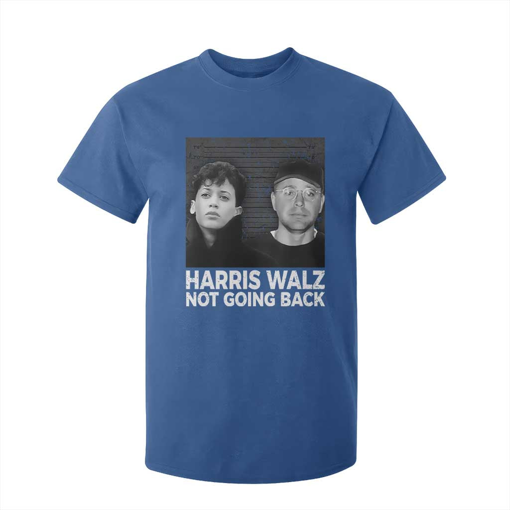 Harris Walz T Shirt For Kid Vintage We Are Not Going Back TS10 Royal Blue Print Your Wear