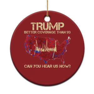 Trump 2024 Christmas Ornament Better Coverage Than Verizon Can You Hear Us Now Election Map TS10 Print Your Wear