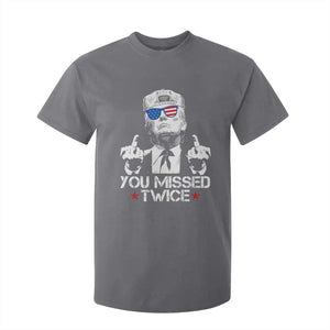 Trump Won Again 2024 T Shirt For Kid We're Taking America Back US American Flag TS10 Charcoal Print Your Wear