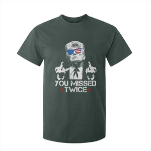 Trump Won Again 2024 T Shirt For Kid We're Taking America Back US American Flag TS10 Dark Forest Green Print Your Wear