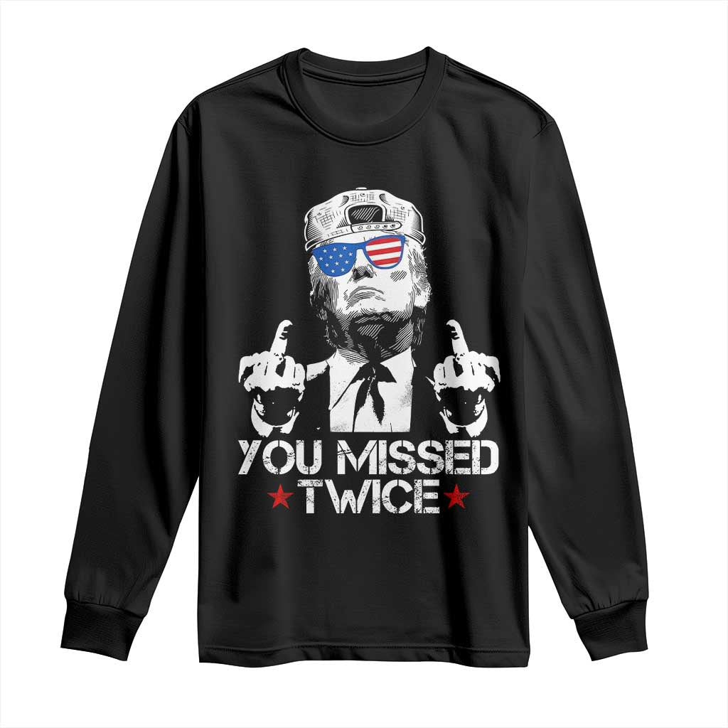 Trump Won Again 2024 Long Sleeve Shirt We're Taking America Back US American Flag TS10 Black Print Your Wear