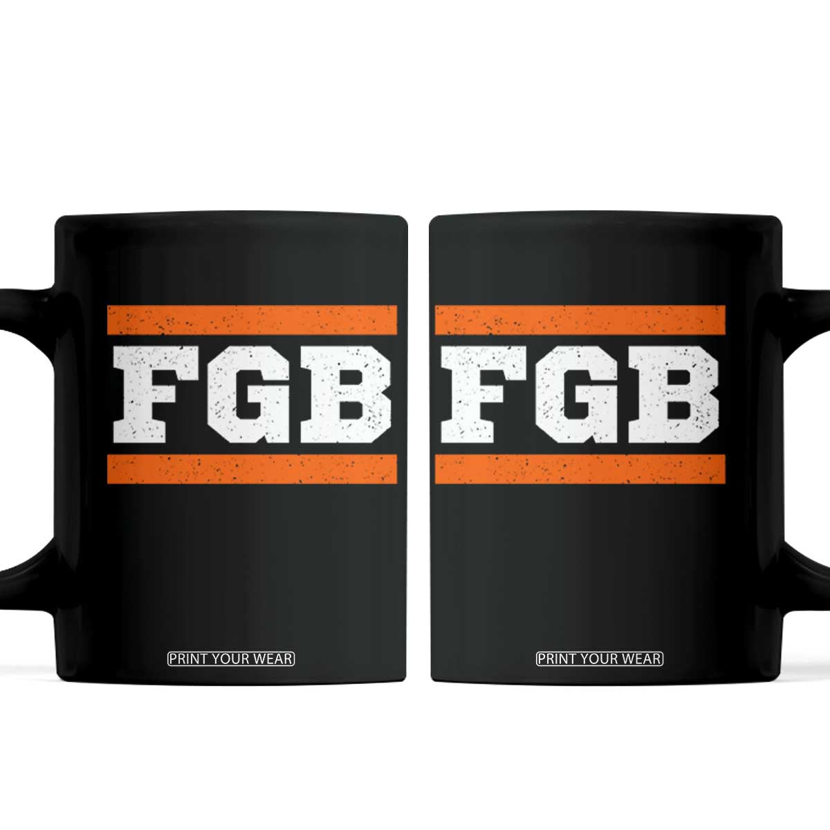 BF Game Day Coffee Mug FGB Football Fans TS10 Black Print Your Wear