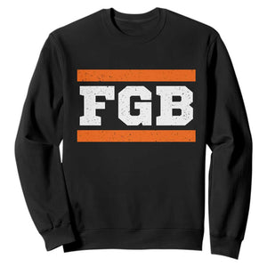 BF Game Day Sweatshirt FGB Football Fans TS10 Black Print Your Wear