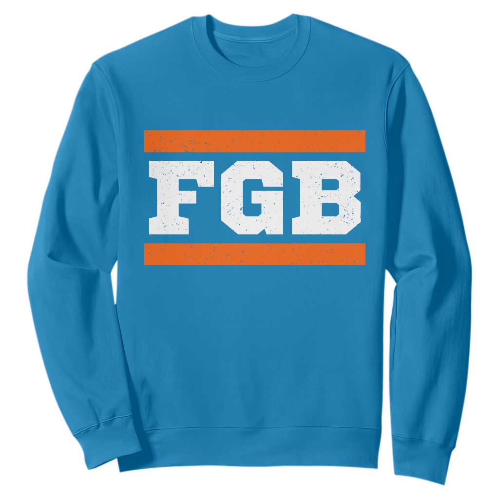 BF Game Day Sweatshirt FGB Football Fans TS10 Sapphire Print Your Wear