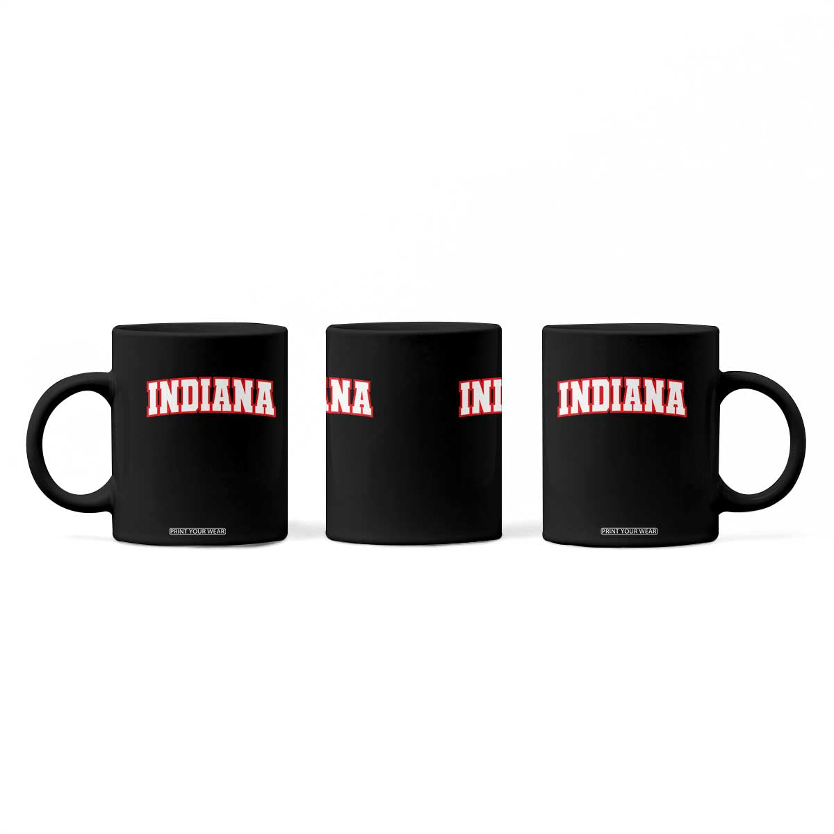 Indiana Fan Coffee Mug Vintage Athletic Sports Game Day TS10 Print Your Wear