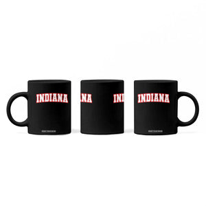 Indiana Fan Coffee Mug Vintage Athletic Sports Game Day TS10 Print Your Wear