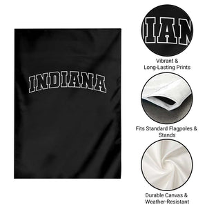 Indiana Garden Flag Vintage Athletic Sports Game Day TS10 Print Your Wear