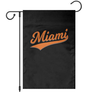 Vintage Miami Garden Flag Florida FL Varsity Script Retro Vintage Athletic Sports TS10 Black Print Your Wear