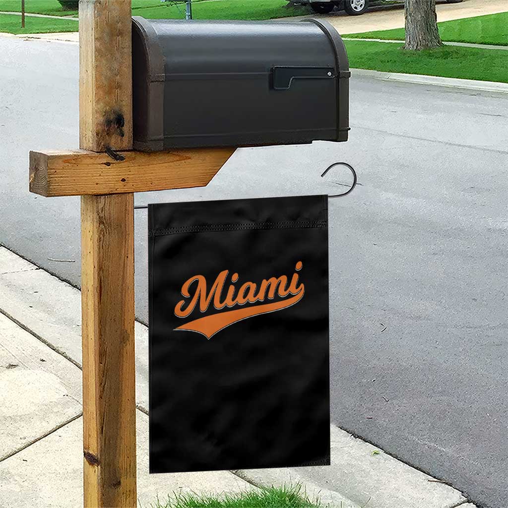 Vintage Miami Garden Flag Florida FL Varsity Script Retro Vintage Athletic Sports TS10 Print Your Wear