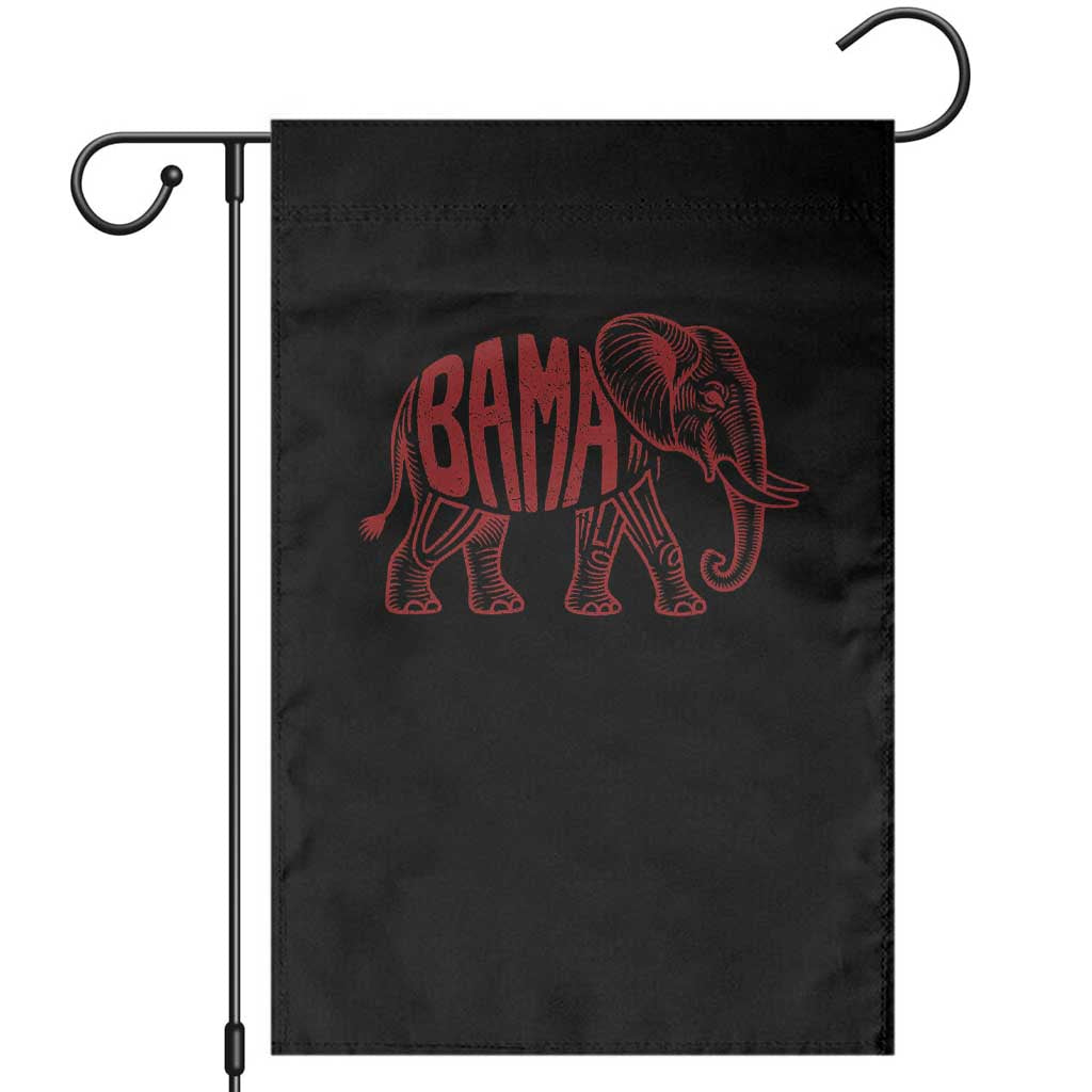 Alabama Fan Garden Flag Retro Vintage City Elephant Bama Mascot Game Day TS10 Black Print Your Wear