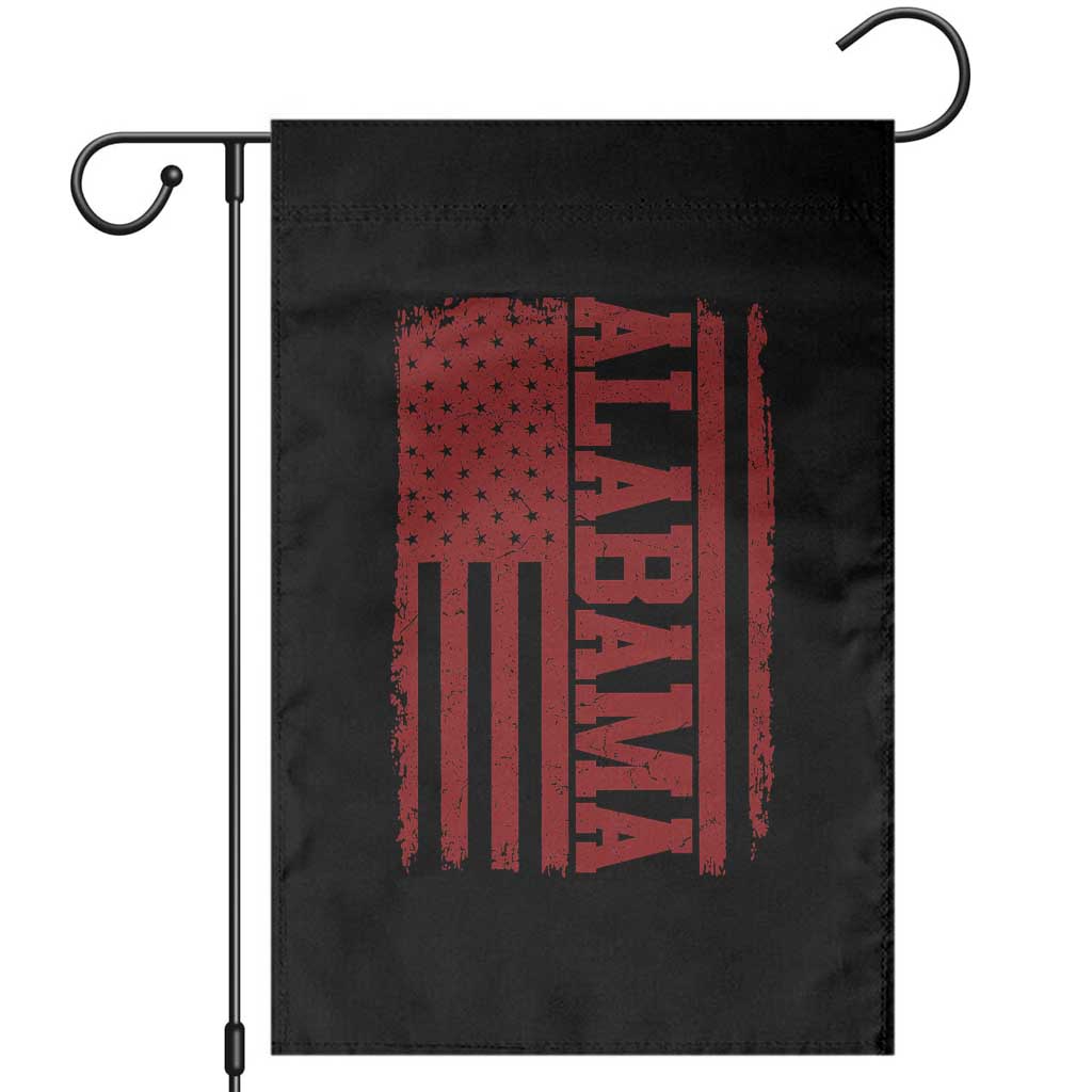 Vintage Alabama Fan Garden Flag Classic Retro City USA Flag Game Day TS10 Black Print Your Wear
