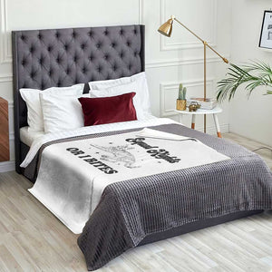 Feminist Cat Throw Blanket Equal Rights or I Bites Human Rights TS10 Print Your Wear