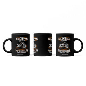 Biker Grandpa Coffee Mug Some Grandpas Take Naps Real Grandpas Ride Motorcycles TS10 Print Your Wear