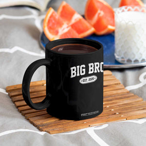 Big Bro Est 2026 Coffee Mug Big Brother Baby Announcement TS10 Print Your Wear