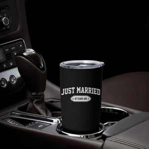 Just Married 30 Years Ago Tumbler Cup 30th Wedding Anniversary Matching TS10 Print Your Wear