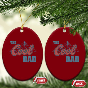 The Cool Dad Ceramic Ornament Fathers Day Gifts TS10 Print Your Wear