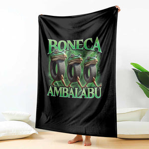 Boneca Ambalabu Frog Throw Blanket Funny Internet Brainrot Memes Gen Alpha TS10 Print Your Wear