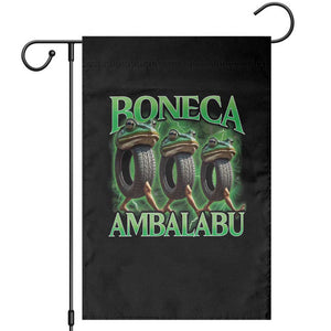 Boneca Ambalabu Frog Garden Flag Funny Internet Brainrot Memes Gen Alpha TS10 Black Print Your Wear