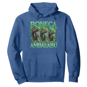 Boneca Ambalabu Frog Hoodie Funny Internet Brainrot Memes Gen Alpha TS10 Royal Blue Print Your Wear
