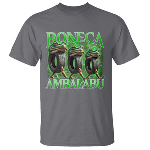 Boneca Ambalabu Frog T Shirt Funny Internet Brainrot Memes Gen Alpha TS10 Charcoal Print Your Wear