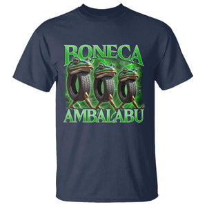 Boneca Ambalabu Frog T Shirt Funny Internet Brainrot Memes Gen Alpha TS10 Navy Print Your Wear