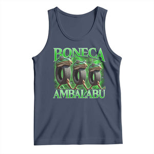 Boneca Ambalabu Frog Tank Top Funny Internet Brainrot Memes Gen Alpha TS10 Navy Print Your Wear
