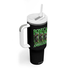 Boneca Ambalabu Frog Tumbler With Handle Funny Internet Brainrot Memes Gen Alpha TS10 Print Your Wear