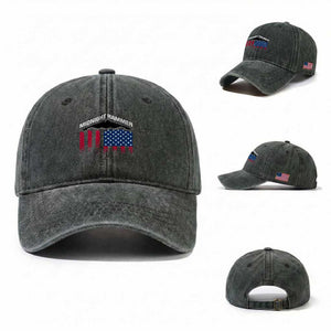Operation Midnight Hammer Washed Cotton Baseball Cap Tactical Warfare Jets Bombers Military American Flag TS10 Washed Cap Universal Fit Dark Green Print Your Wear