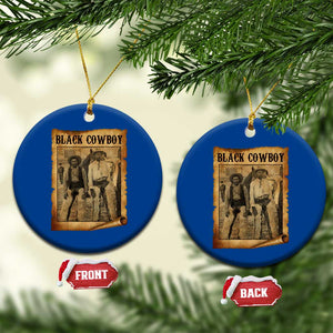 Black Cowboys Ceramic Ornament Vintage African American Western Black History TS10 1pc Blue Print Your Wear