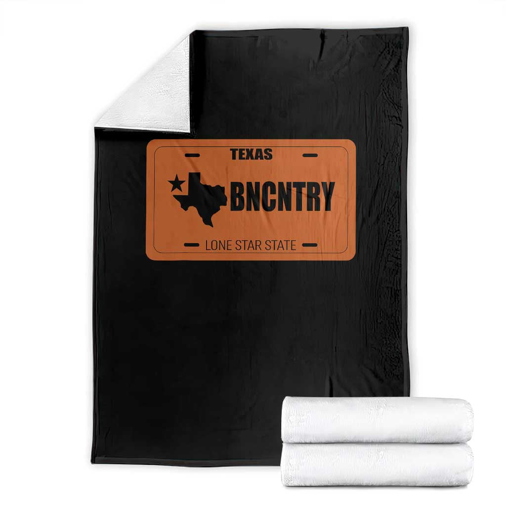 Texas Throw Blanket Lone Star State Western Cowboy BNCNTRY Country TS10 Black Print Your Wear