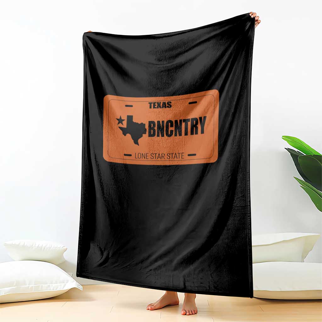 Texas Throw Blanket Lone Star State Western Cowboy BNCNTRY Country TS10 Print Your Wear