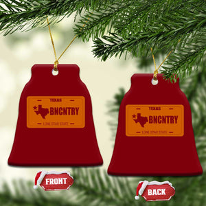 Texas Ceramic Ornament Lone Star State Western Cowboy BNCNTRY Country TS10 Print Your Wear