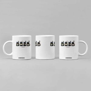 Black Cat Mahjong Lover Cute Graphic Coffee Mug TS10 Print Your Wear