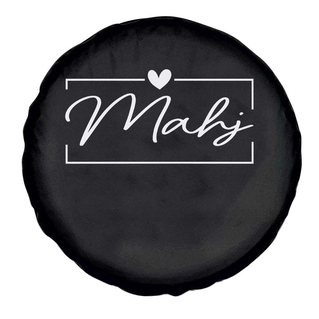 Mahjong Lovers Spare Tire Cover Mah Jongg Game Night Graphic TS10 Print Your Wear