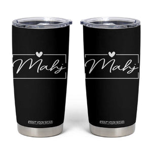 Mahjong Lovers Tumbler Cup Mah Jongg Game Night Graphic TS10 Black Print Your Wear