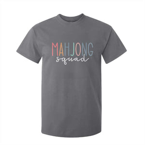 Mahjong Lovers Mahj Squad T Shirt For Kid Boho Pastel Cute Game Night Graphic TS10 Charcoal Print Your Wear