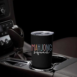 Mahjong Lovers Mahj Squad Tumbler Cup Boho Pastel Cute Game Night Graphic TS10 Print Your Wear