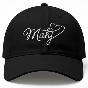Mahjong Lovers Baseball Cap Funny Mah Jongg Heart Game Night Graphic TS10 Print Your Wear