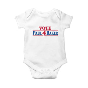 Paul Baker Support Baby Onesie Retro Patriotic